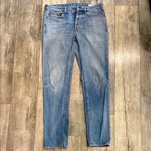 rag & bone Blue Skinny Jeans Fit 2